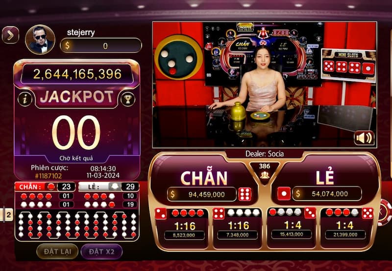 Xóc đĩa trực tiếp là gì? Ưu điểm và cách đặt cược 2 Game xóc đĩa trực tiếp